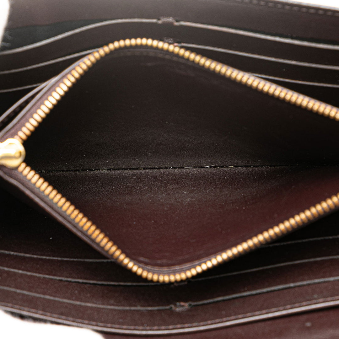 Louis Vuitton Monogram Vernis Sarah Wallet NM Purple - GABY PARIS