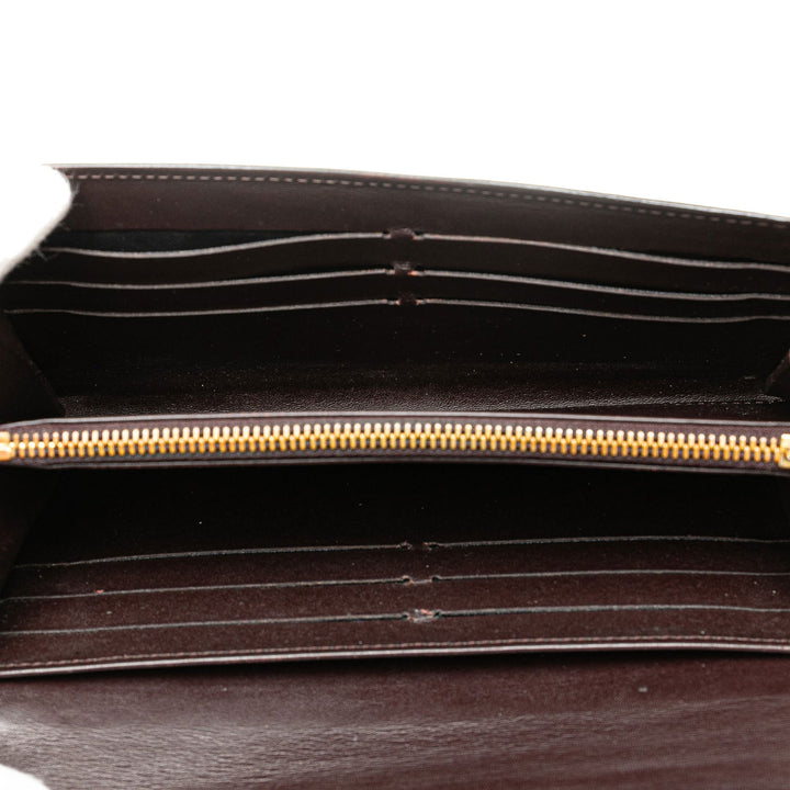 Louis Vuitton Monogram Vernis Sarah Wallet NM Purple - GABY PARIS