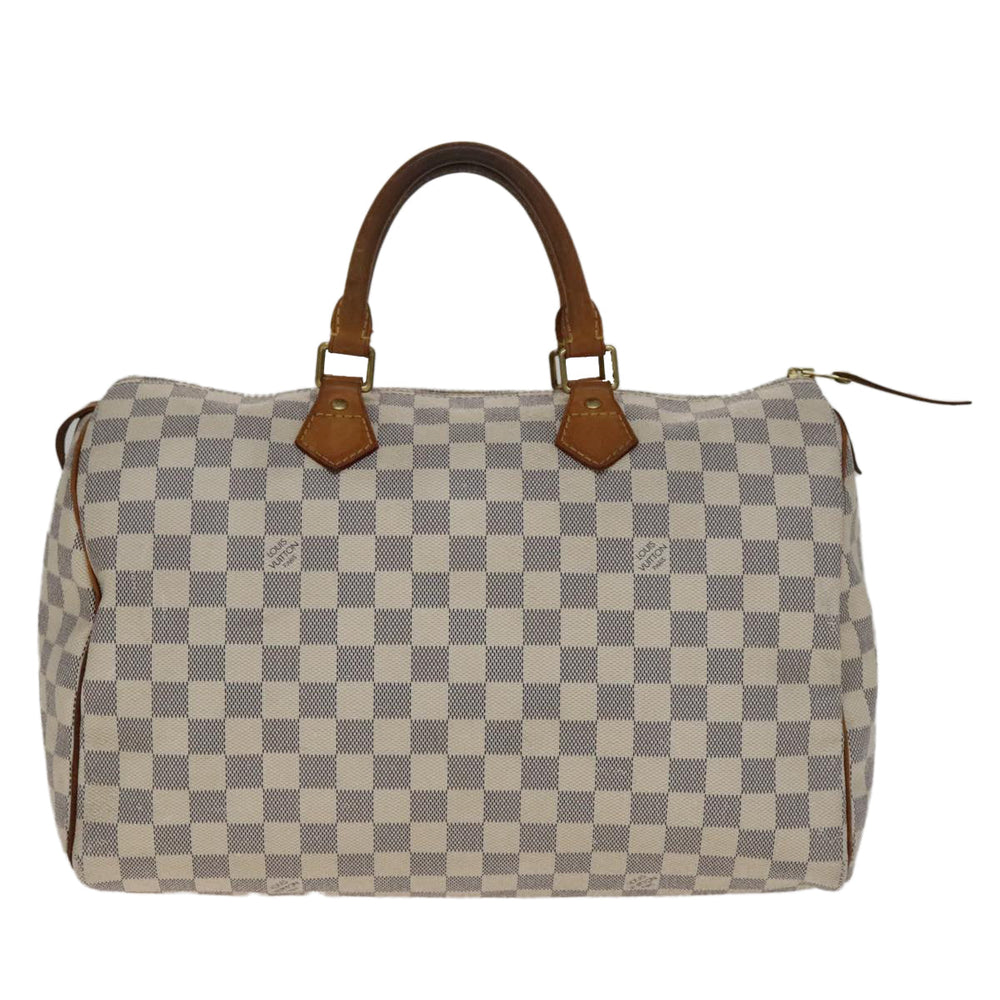 Louis Vuitton Speedy 35 Canva white - GABY PARIS