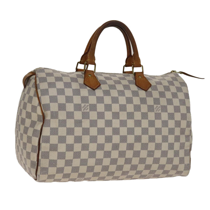 Louis Vuitton Speedy 35 Canva white - GABY PARIS