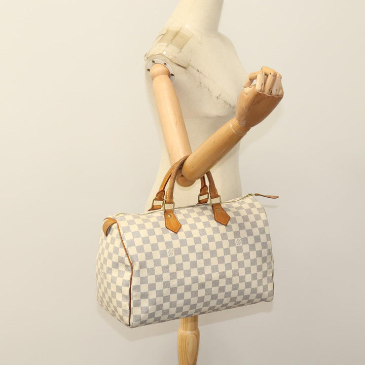 Louis Vuitton Speedy 35 Canva white - GABY PARIS