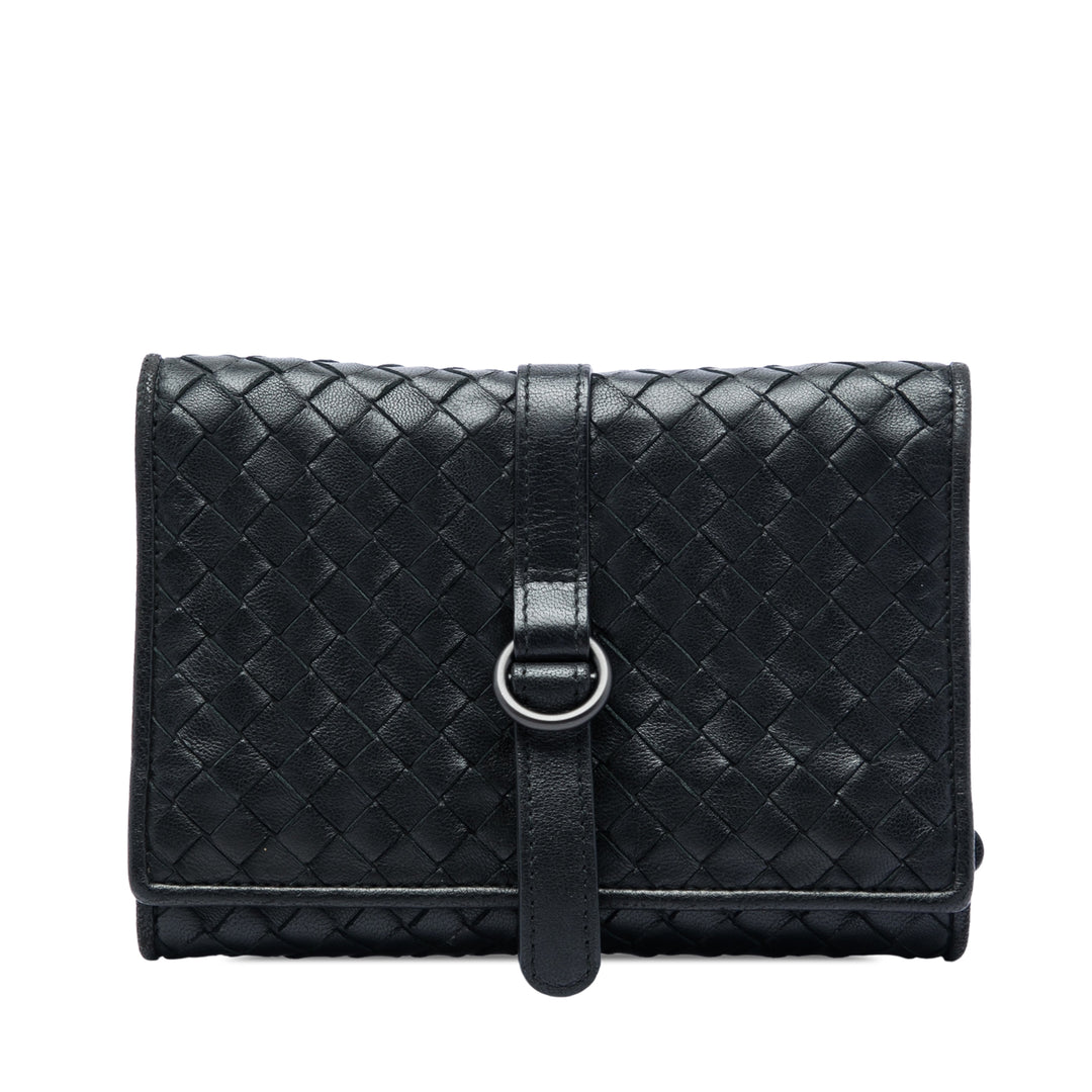 Bottega Veneta Nappa Intrecciato Jewelry Roll