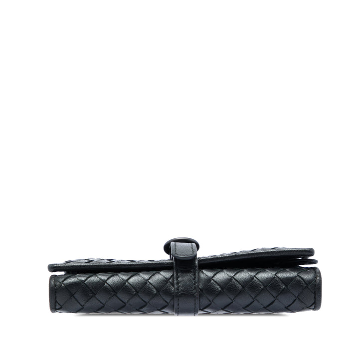 Bottega Veneta Nappa Intrecciato Jewelry Roll