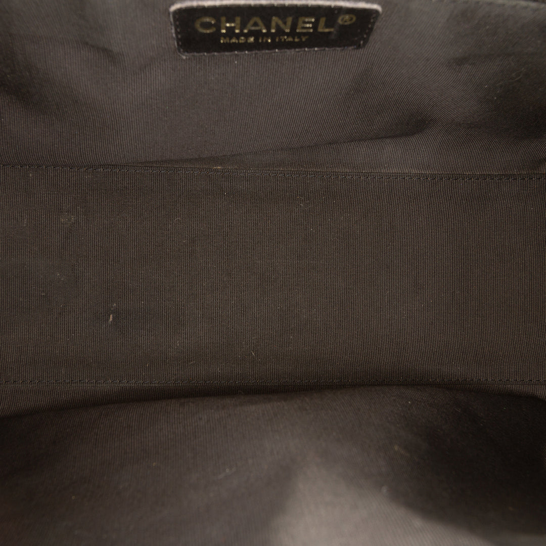 Chanel CC Matelassé Caviar Bowling Sac