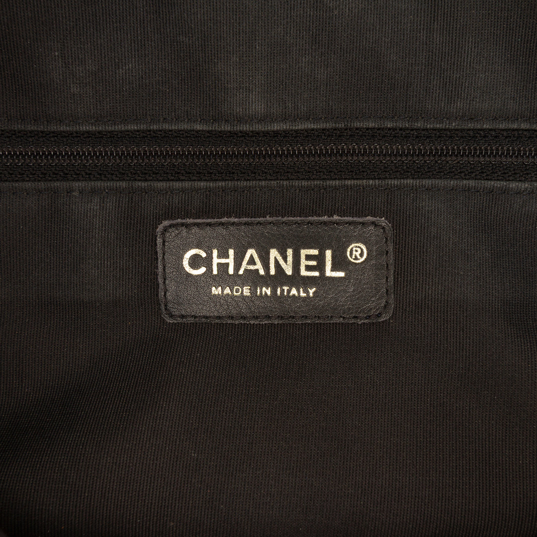 Chanel CC Matelassé Caviar Bowling Sac