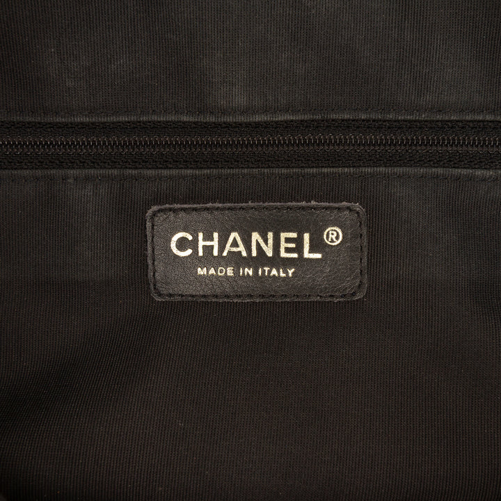 Chanel CC Matelassé Caviar Bowling Sac