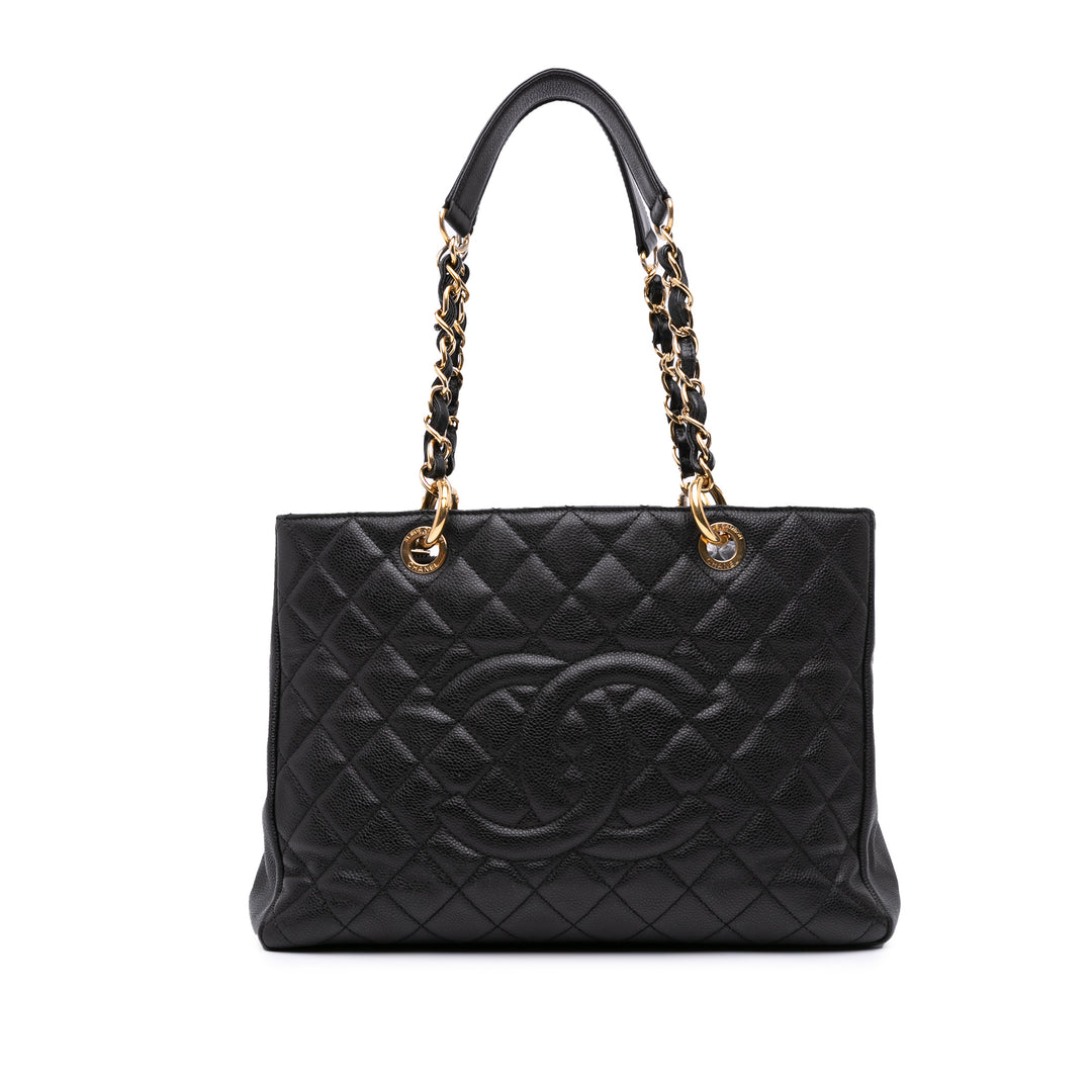 Chanel Caviar Grand Shopping Cabas Noir – GABY PARIS Authentique