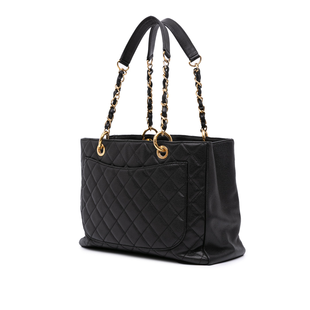 Chanel Caviar Grand Shopping Cabas Noir – GABY PARIS Authentique