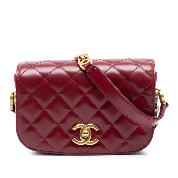 Chanel Mini brillant Cuir de veau My Sweet CC à rabat