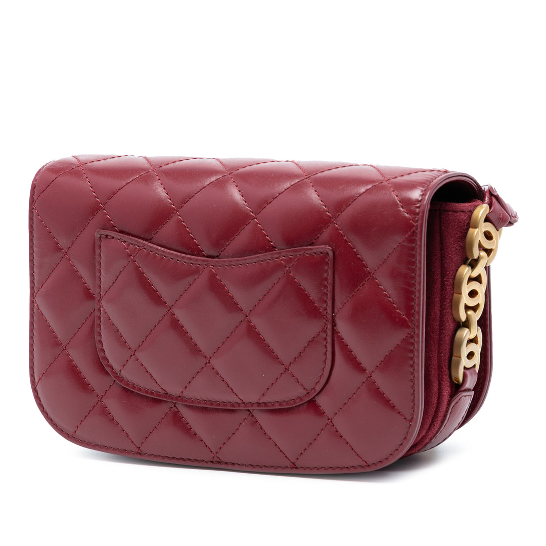 Chanel Mini brillant Cuir de veau My Sweet CC à rabat