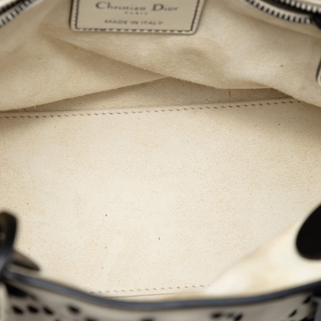 Dior Medium Cuir d’agneau Cannage clouté Supple Lady Dior