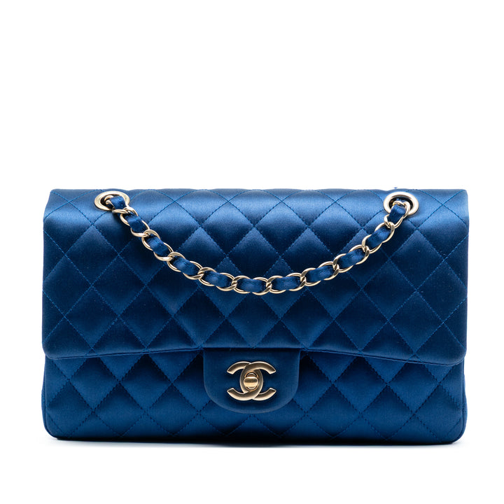 Chanel Medium Classic Satin Double rabat