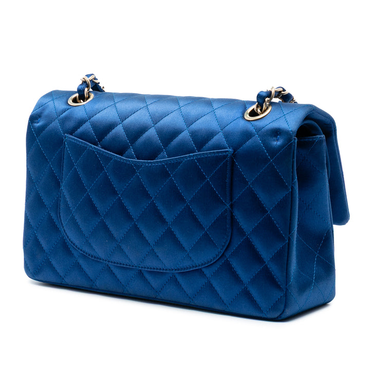 Chanel Medium Classic Satin Double rabat