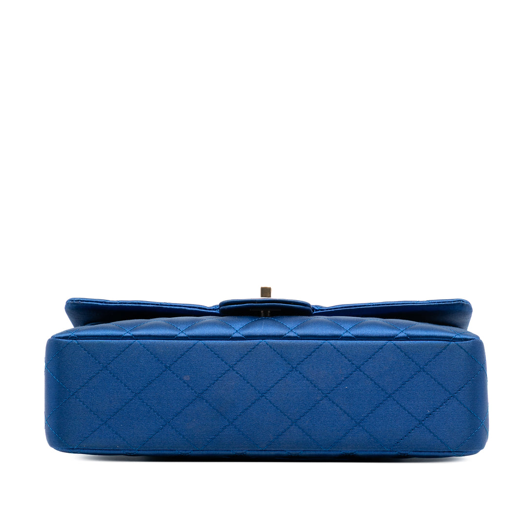 Chanel Medium Classic Satin Double rabat