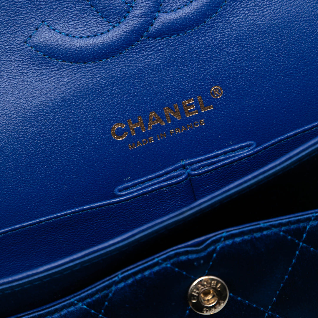 Chanel Medium Classic Satin Double rabat