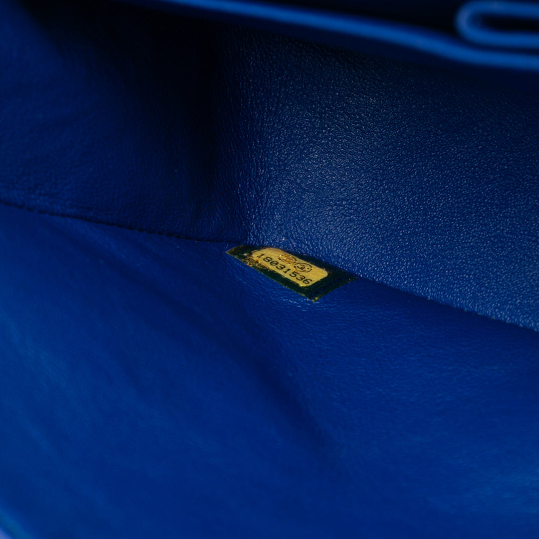 Chanel Medium Classic Satin Double rabat