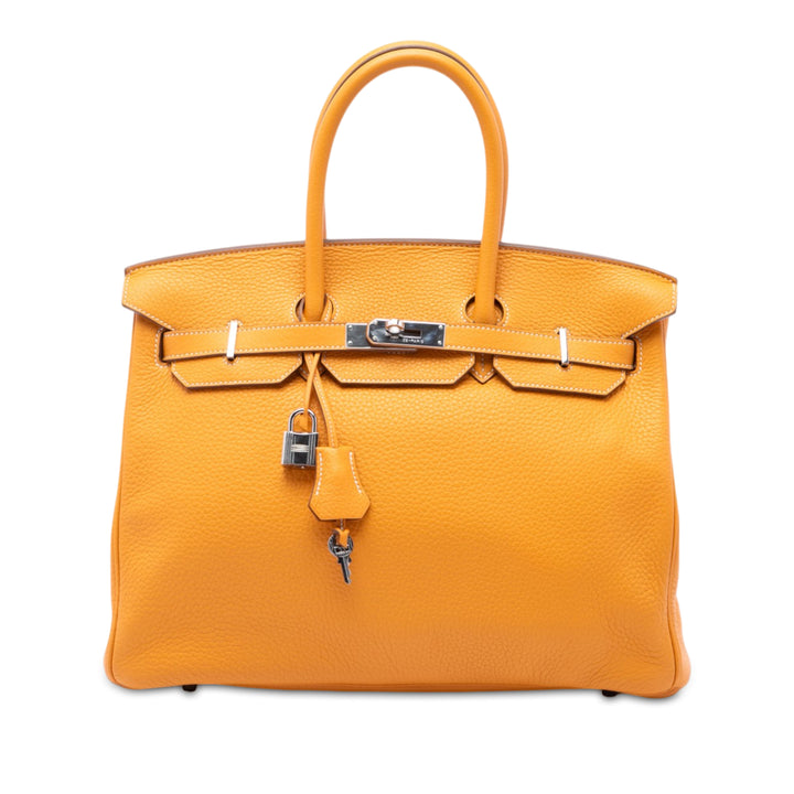 Hermès Candy Birkin Retourne 35 Epsom Jaune