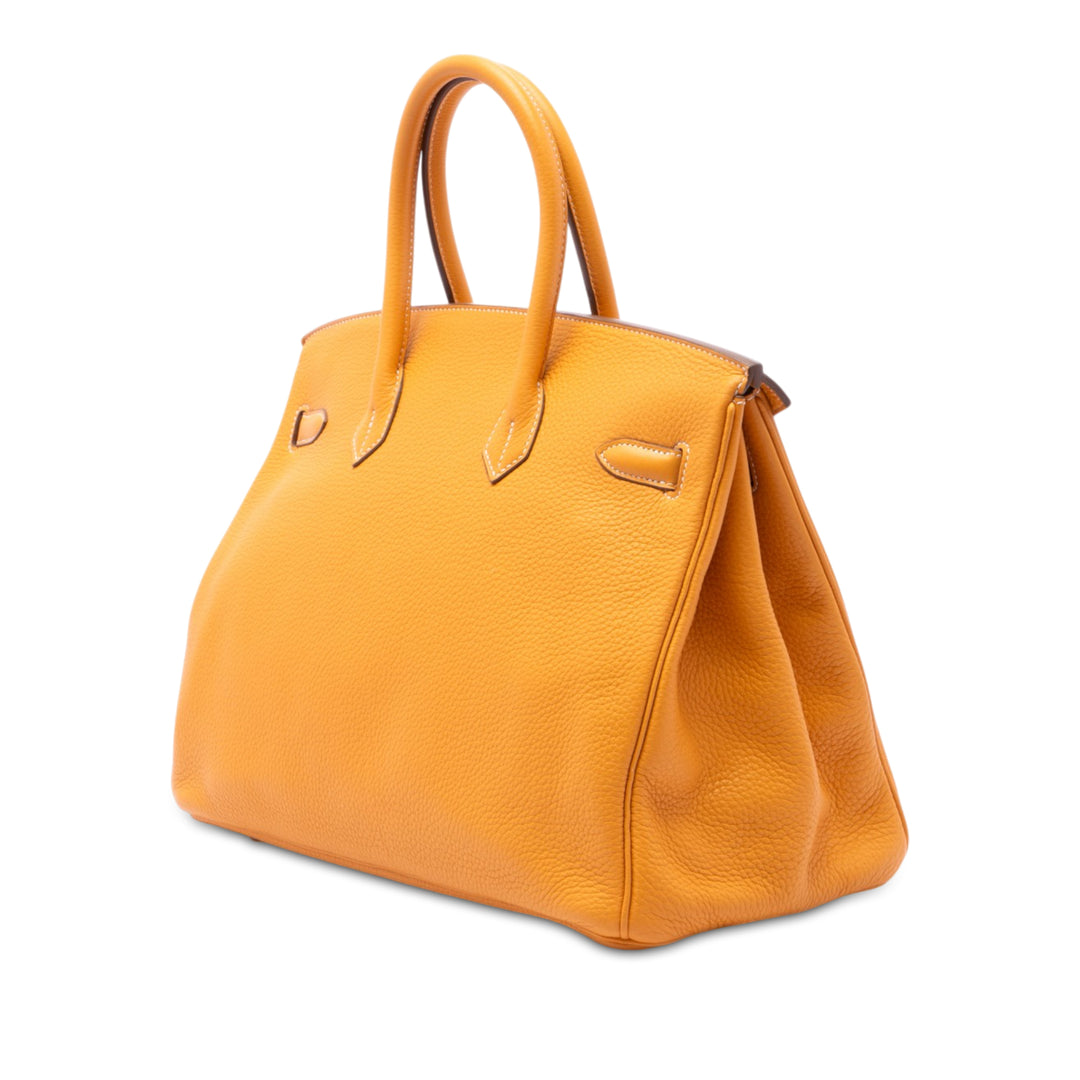 Hermès Candy Birkin Retourne 35 Epsom Jaune