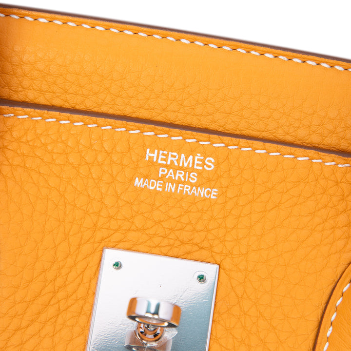 Hermès Candy Birkin Retourne 35 Epsom Jaune