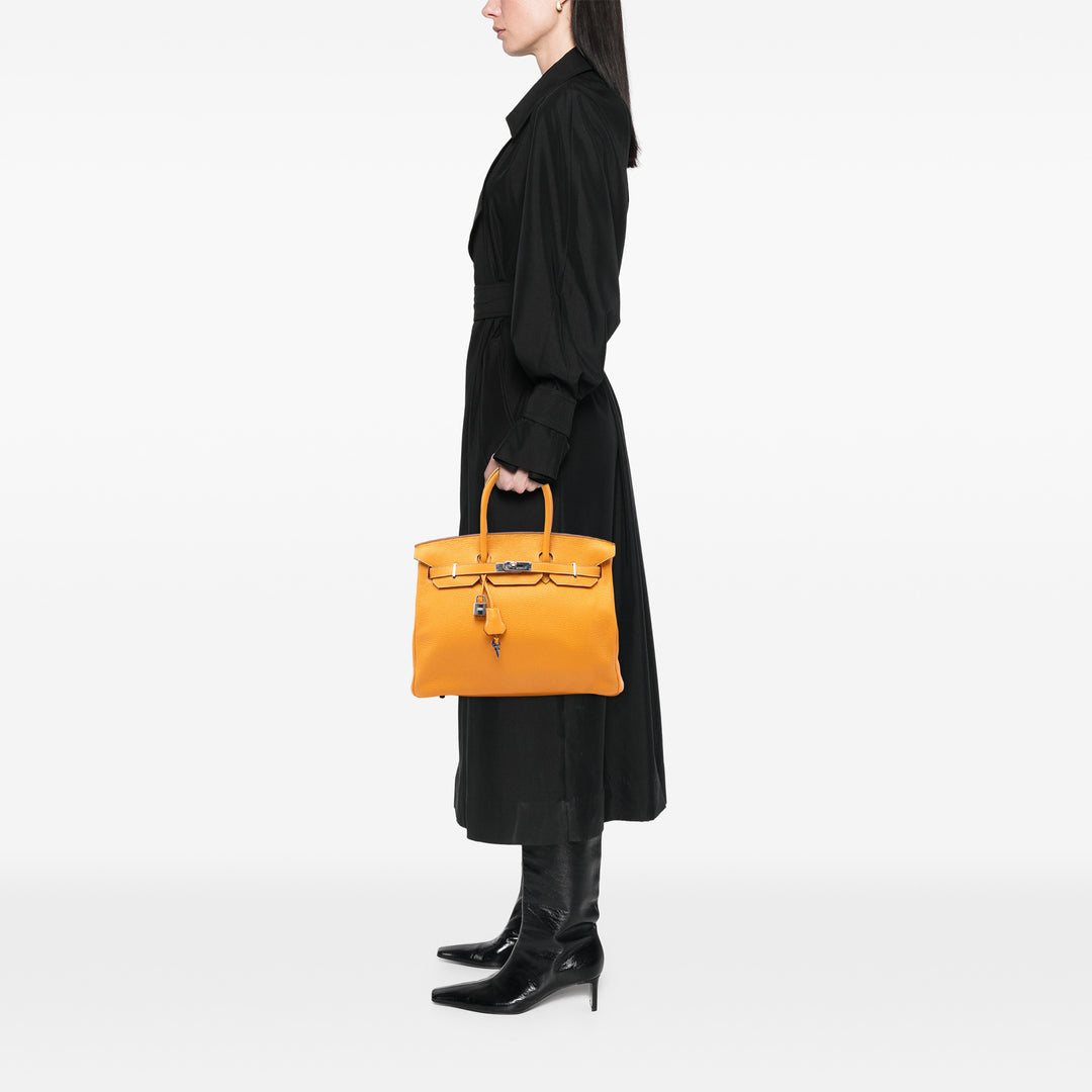 Hermès Candy Birkin Retourne 35 Epsom Jaune