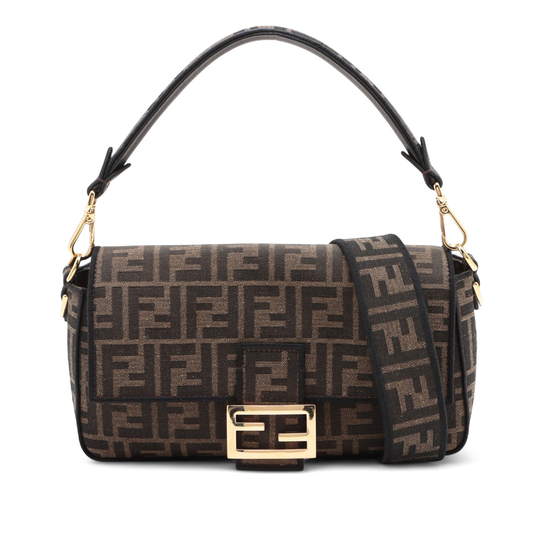 Fendi Medium Zucca Toile Baguette Sac