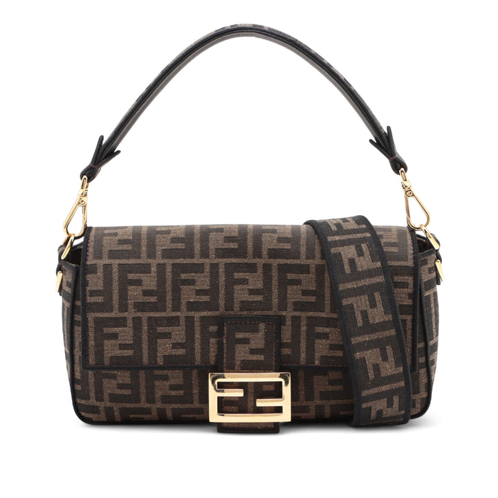 Fendi Medium Zucca Toile Baguette Sac