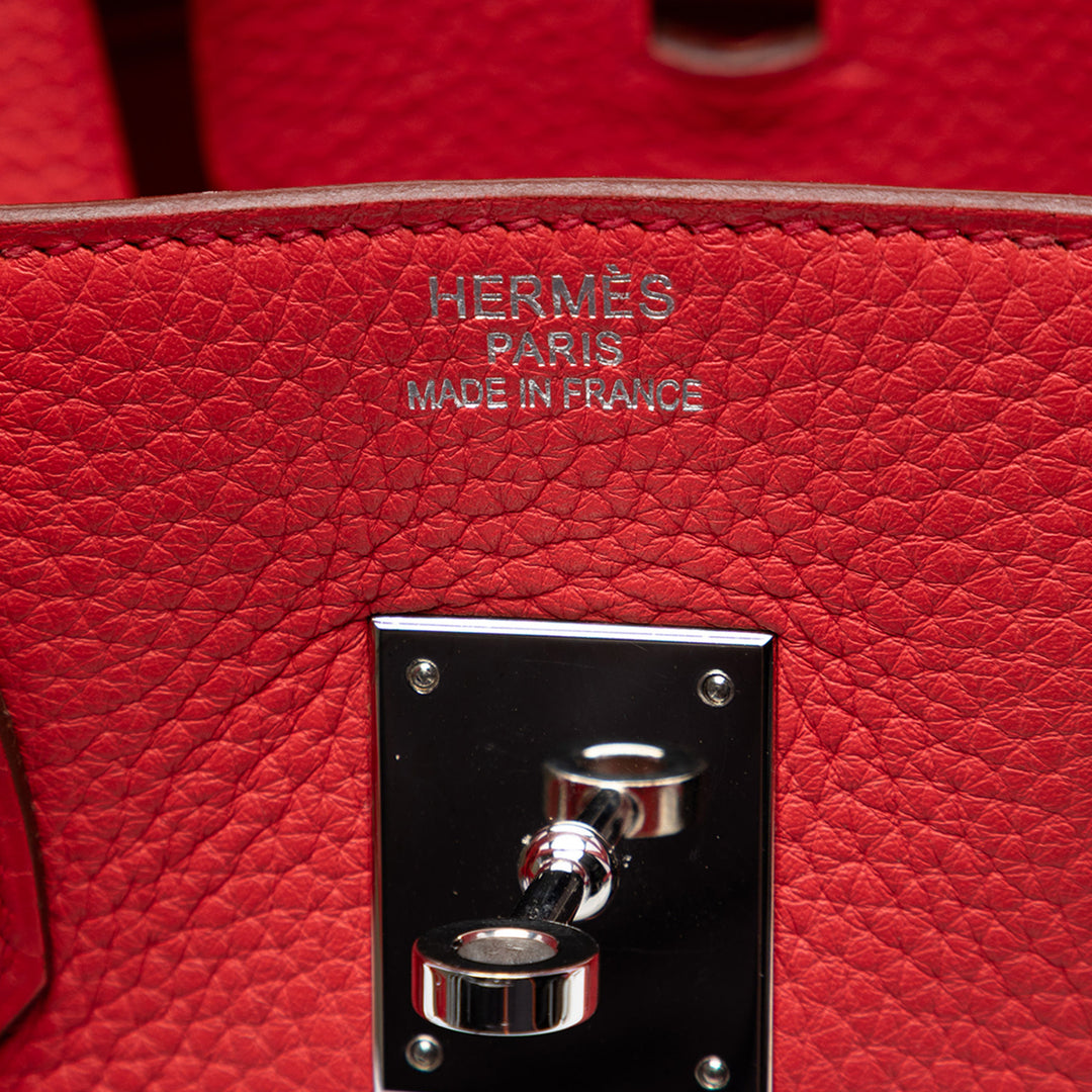 Hermès Clemence Birkin Retourne 35