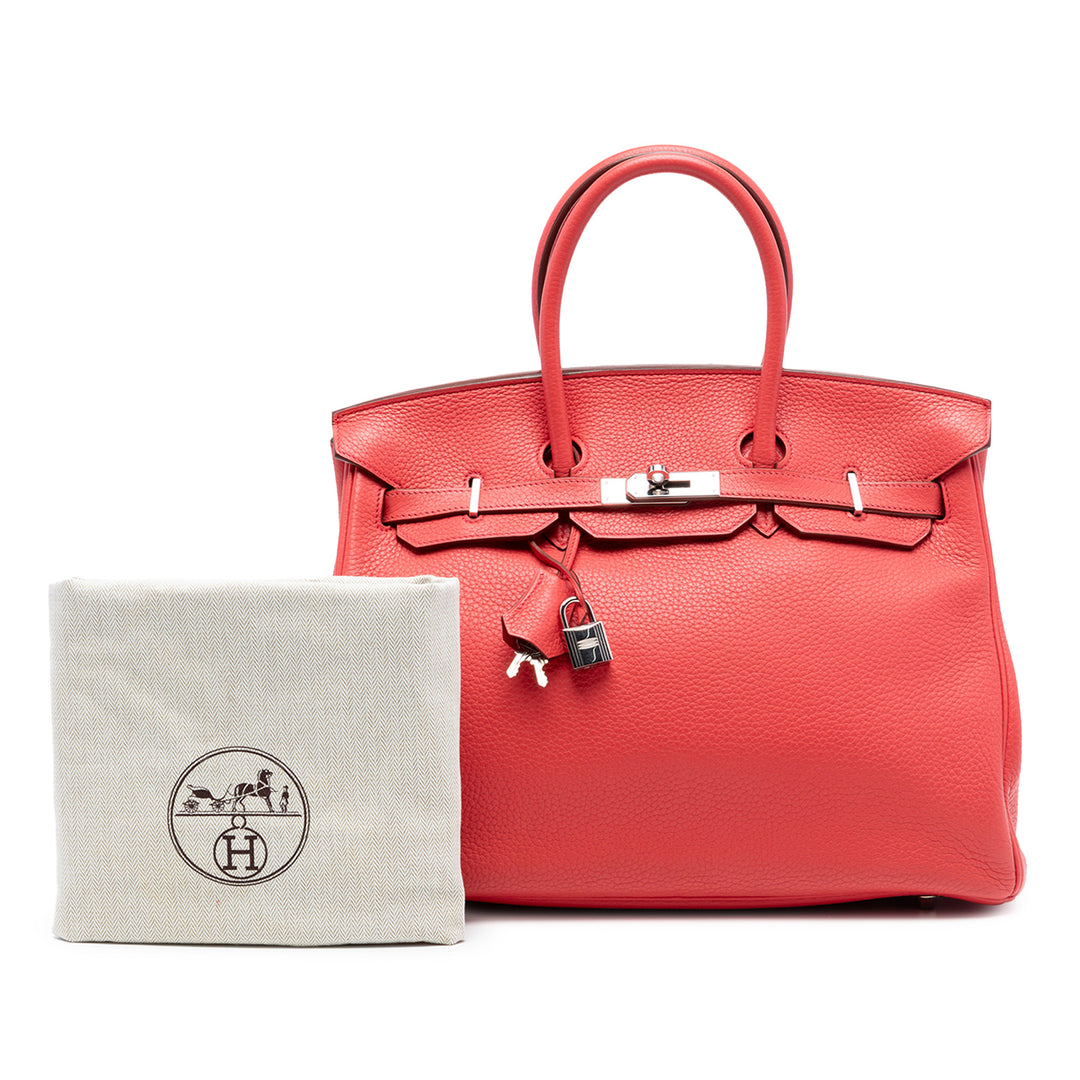 Hermès Clemence Birkin Retourne 35