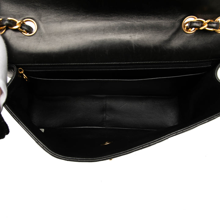 Chanel Jumbo Classic Cuir d’agneau Simple rabat