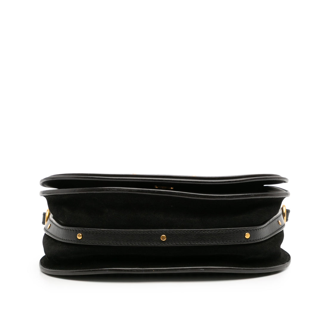 Chloé Medium Cuir Nile Bracelet Sac cartable Noir – GABY PARIS Authentique