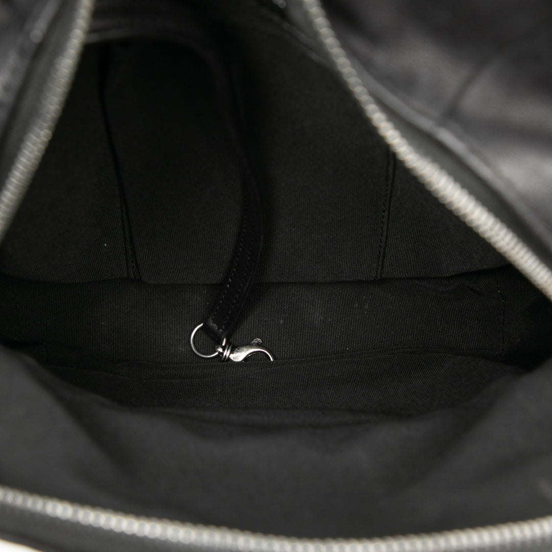 Chanel CC Cordon à rabat Sac à dos Petit Cuir de veau