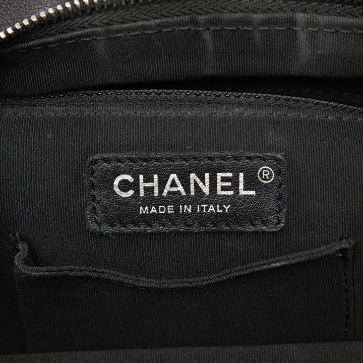 Chanel CC Cordon à rabat Sac à dos Petit Cuir de veau