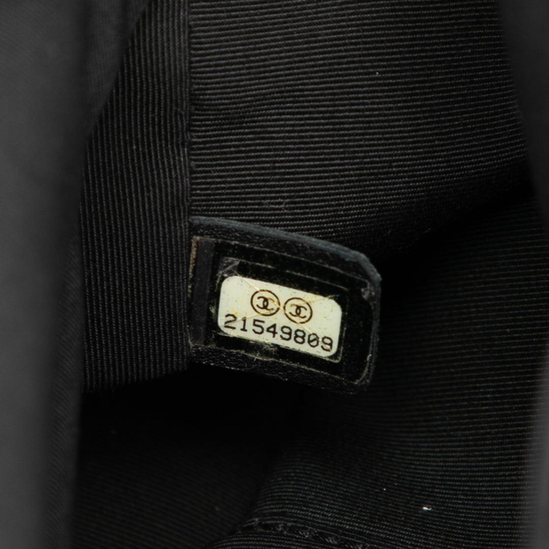 Chanel CC Cordon à rabat Sac à dos Petit Cuir de veau