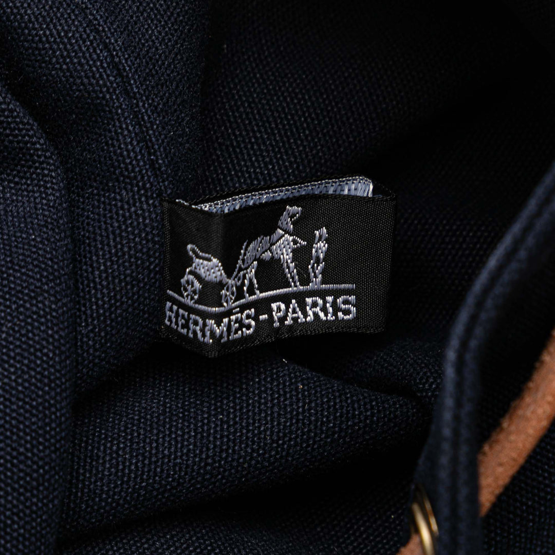 Hermès Toile Polochon Mimile Bleu