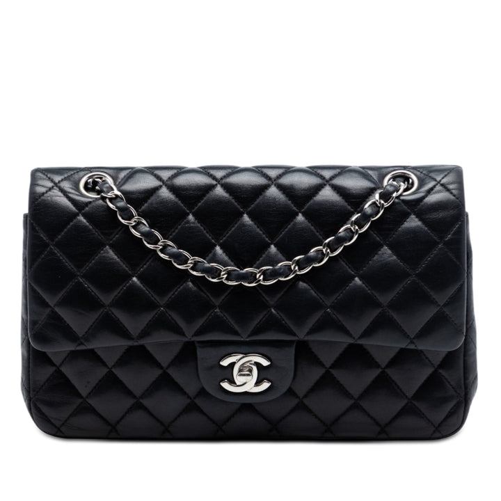 Chanel Medium Classic Cuir d’agneau Double rabat