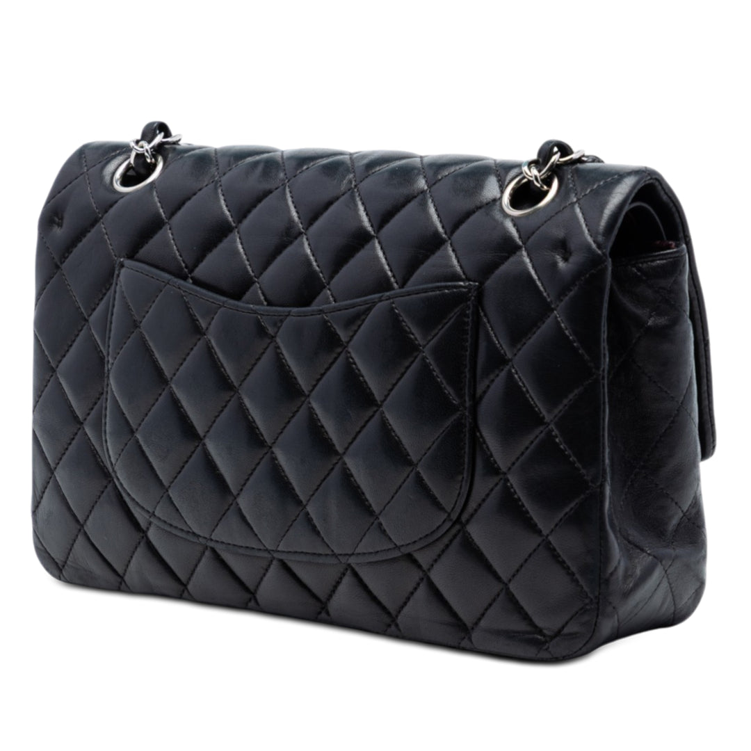 Chanel Medium Classic Cuir d’agneau Double rabat