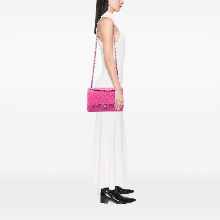 Chanel Jumbo Classic Caviar Double rabat