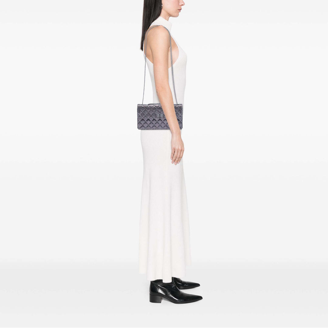 Chanel Matelassé Glitter Toile Reissue 2.55 à rabat