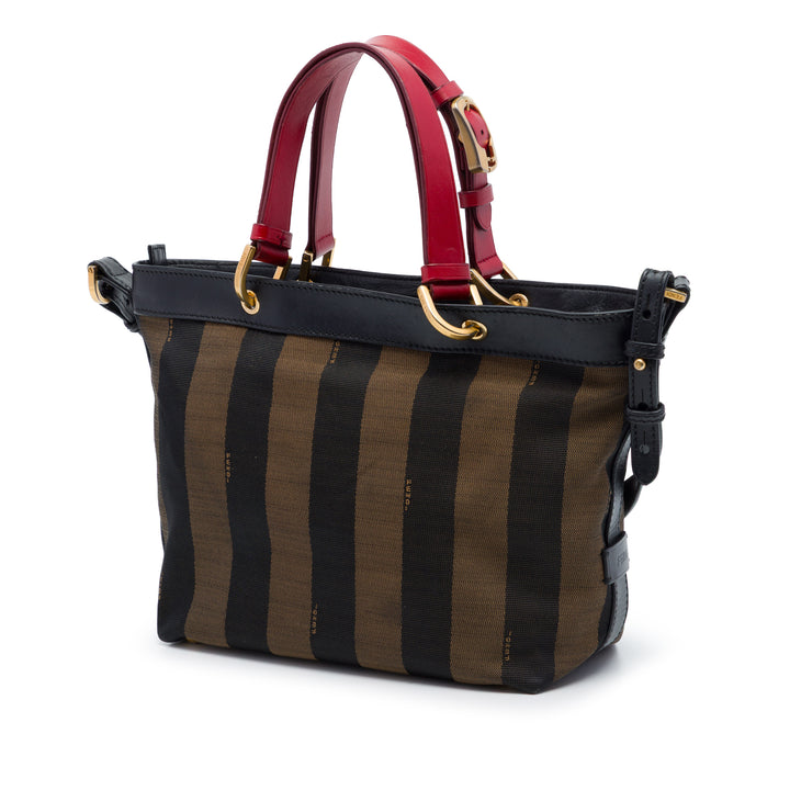 Fendi Toile Pequin Stripe Sac