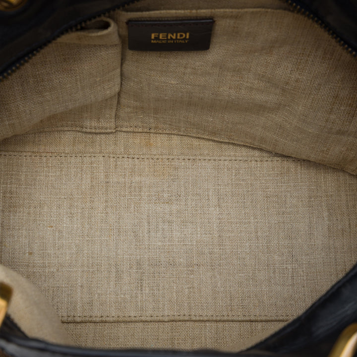 Fendi Toile Pequin Stripe Sac