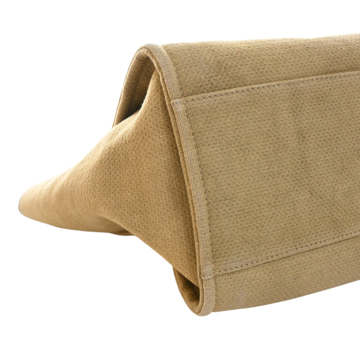 Mixed Fibers Deauville Cabas Moyen Beige