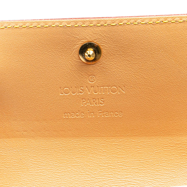 Monogram Multicolore Porte Monnaie Plat White - Gaby Paris