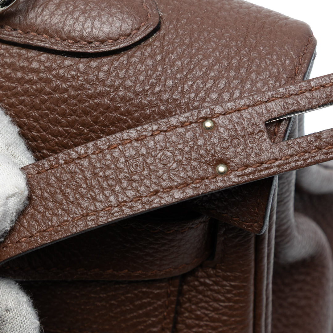 Hermès Togo Kelly II Retourne 35 Marron – GABY PARIS Authentique