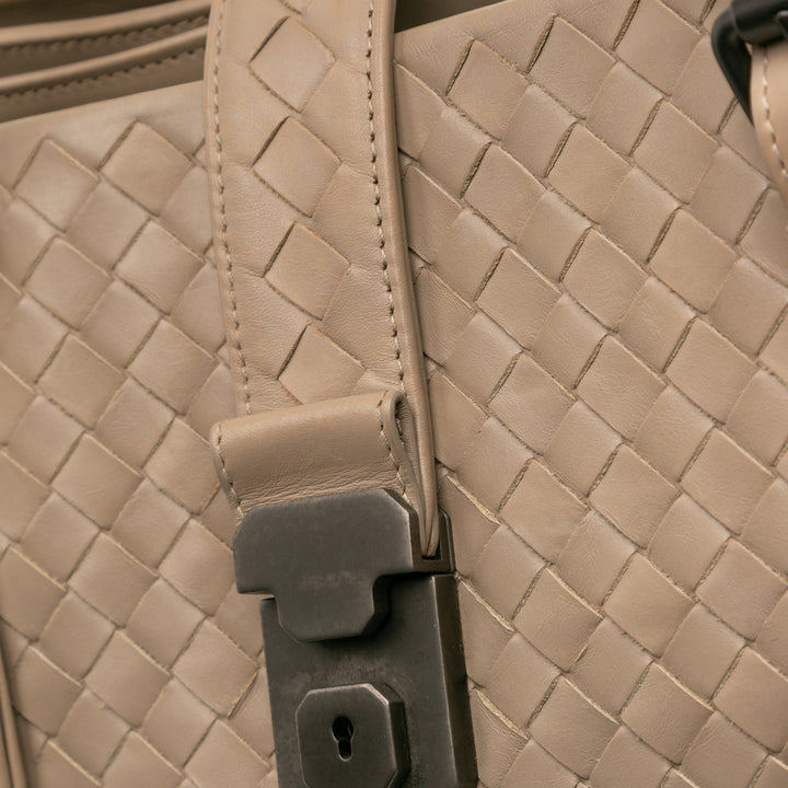 Bottega Veneta Medium Nappa Intrecciato Roma Cabas
