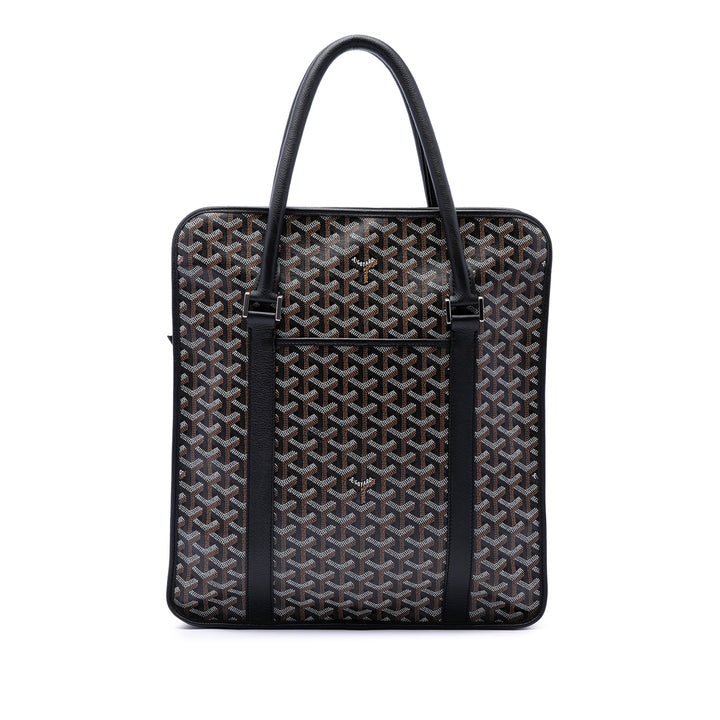 Goyard Bourgogne Goyardine Noir – vue principale – GABY PARIS