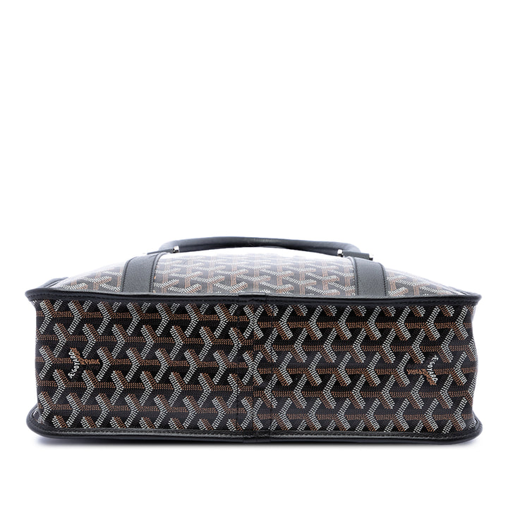 Goyard Bourgogne Goyardine Noir – vue 3 – GABY PARIS