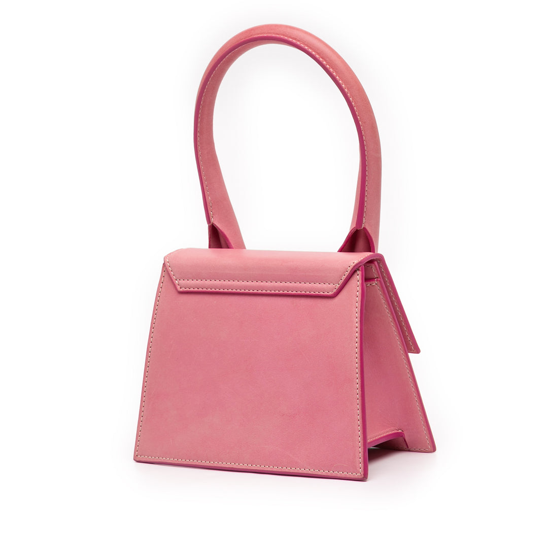 Jacquemus Croc embossé Cuir Le Chiquito Moyen Sac