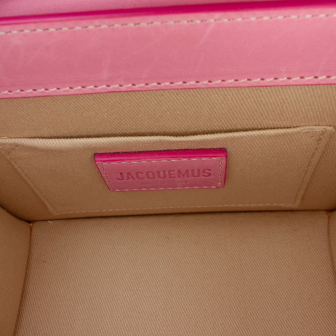 Jacquemus Croc embossé Cuir Le Chiquito Moyen Sac