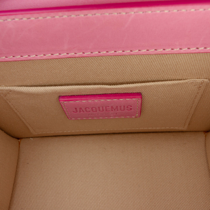 Jacquemus Croc embossé Cuir Le Chiquito Moyen Sac