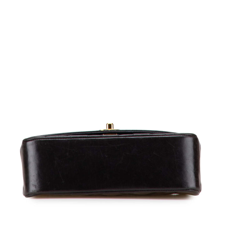 Chanel Small Cuir d’agneau Diana Flap Noir
